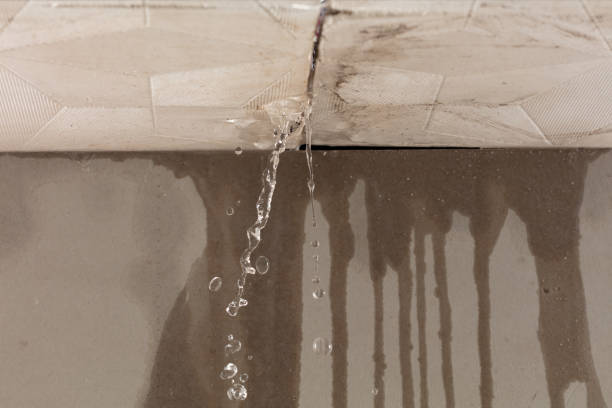 Professional Flood Damage Cleanup technician working in Rock Hill, NY